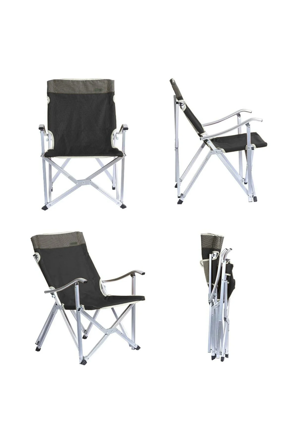 Katlanır Kamp Piknik Sandalyesi - Madfox Dachuan - Siyah - 547213