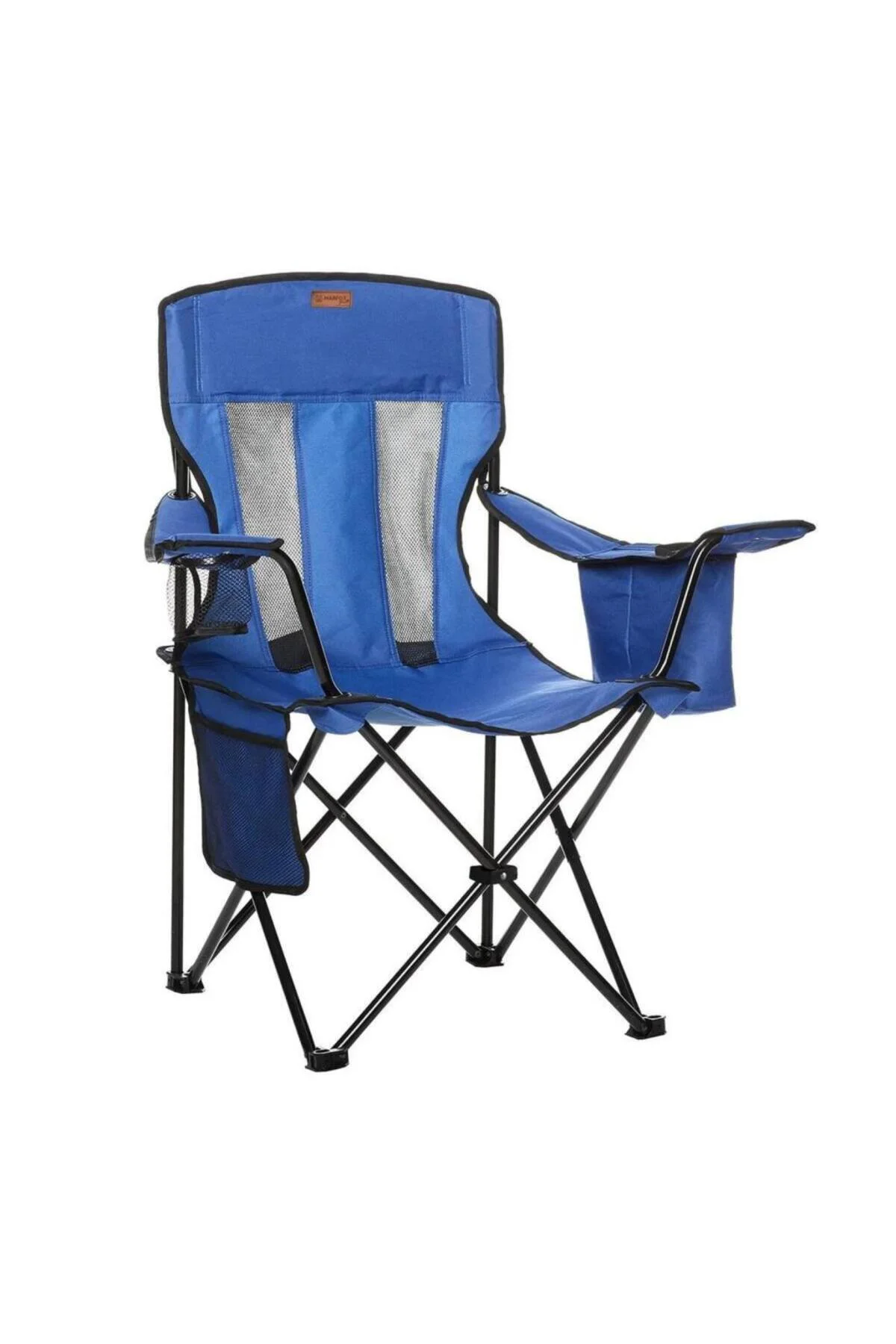 Katlanır Kamp Piknik Sandalyesi - Beacon - Bardaklıklı - Mavi - 5