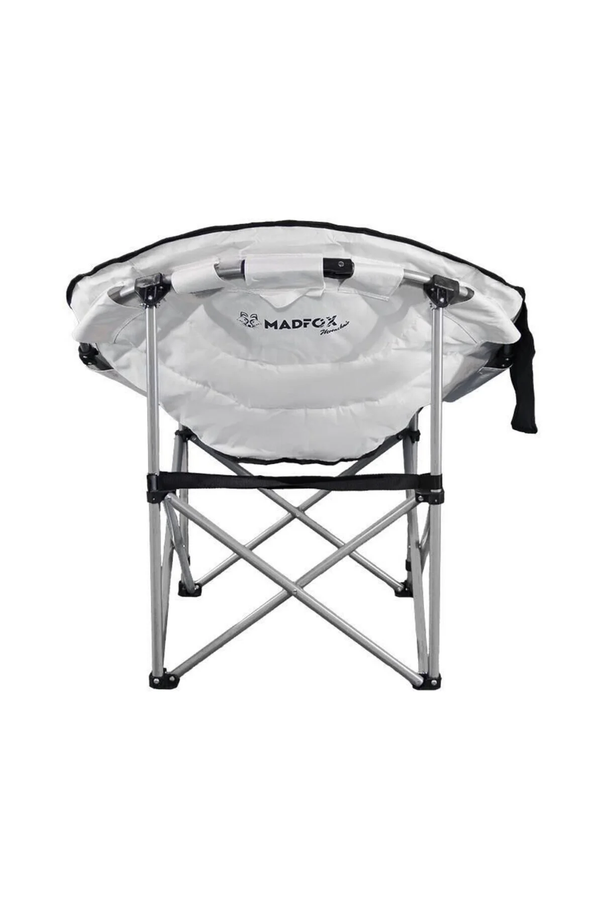 Katlanır Kamp Piknik Sandalyesi - Madfox Moonchair Deluxe - Siyah