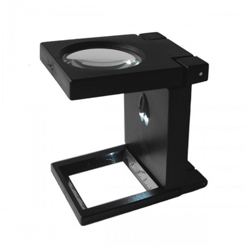 Evimdeyokyok Katlanir Plastik Led İşikli Test Cihazi Büyüteç 2.5X90mm Tdrtr