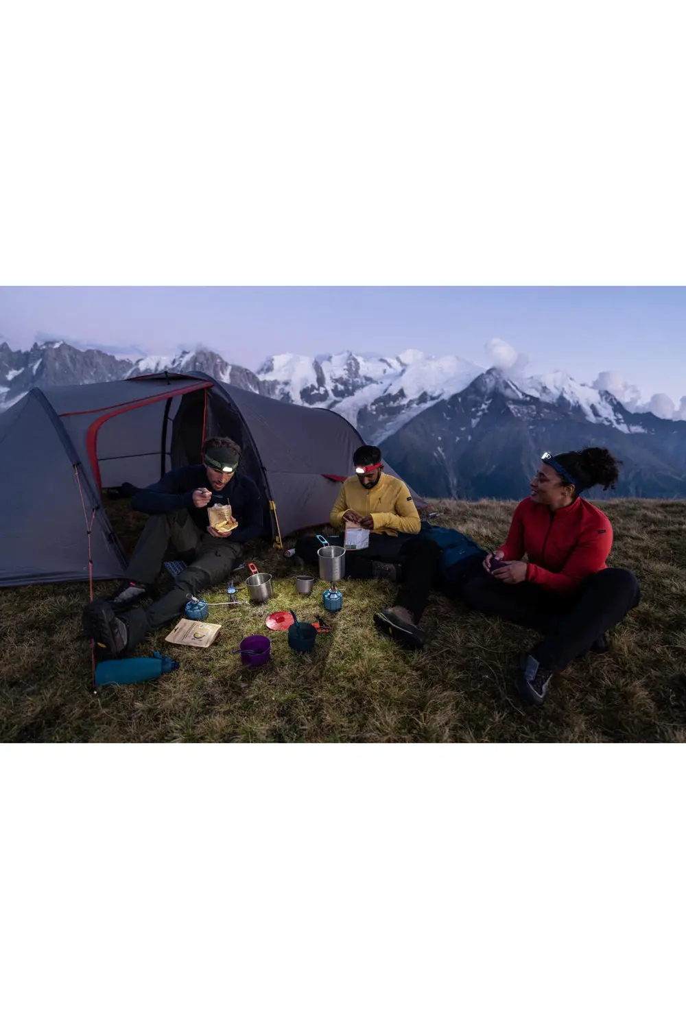 Katlanır Plastik Çatal / Kaşık Takımı - Mavi - Mt500