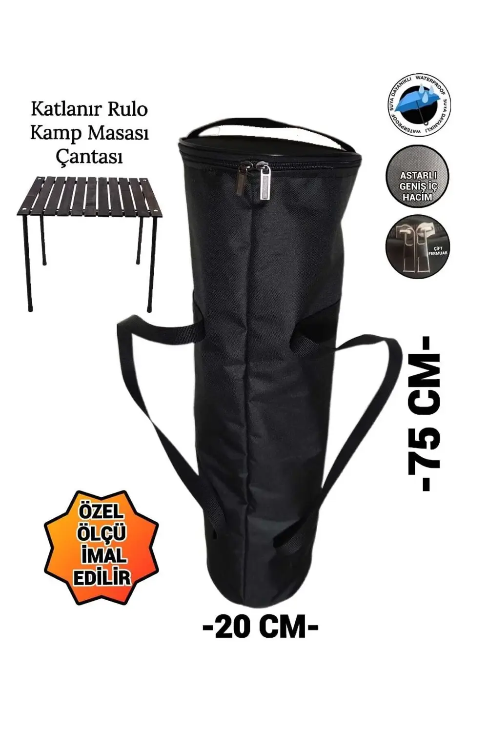 KATLANIR RULO MASA TAŞIMA ÇANTASI