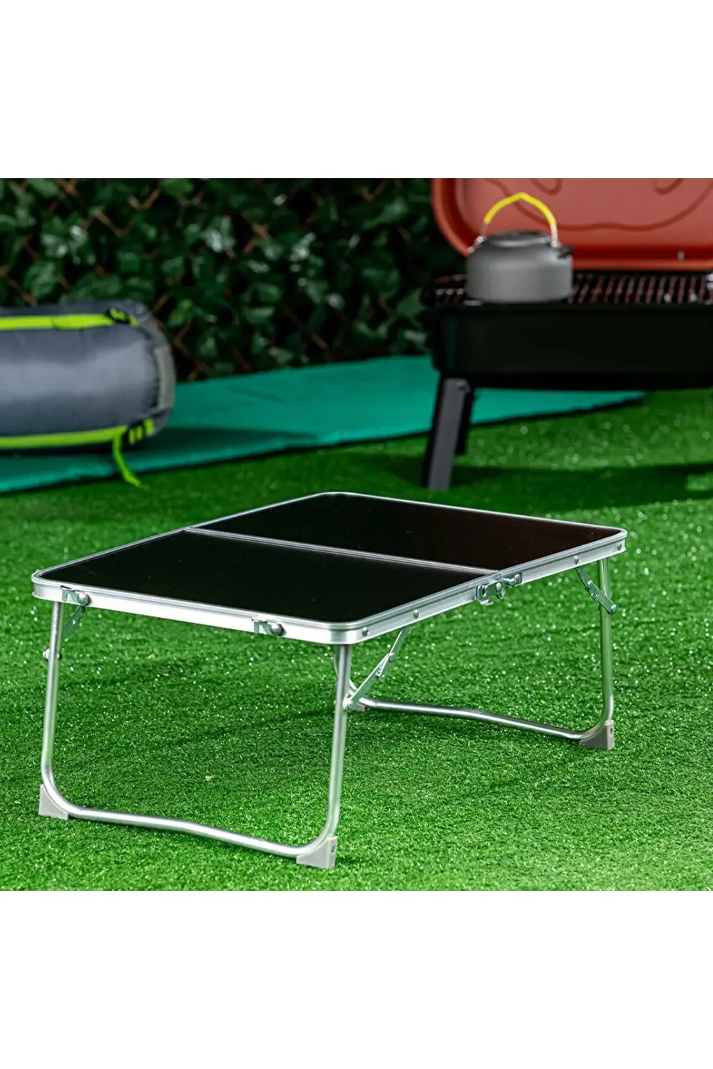 Katlanır Siyah Kamp Masası – Hafif, Dayanıklı ve Taşınabilir