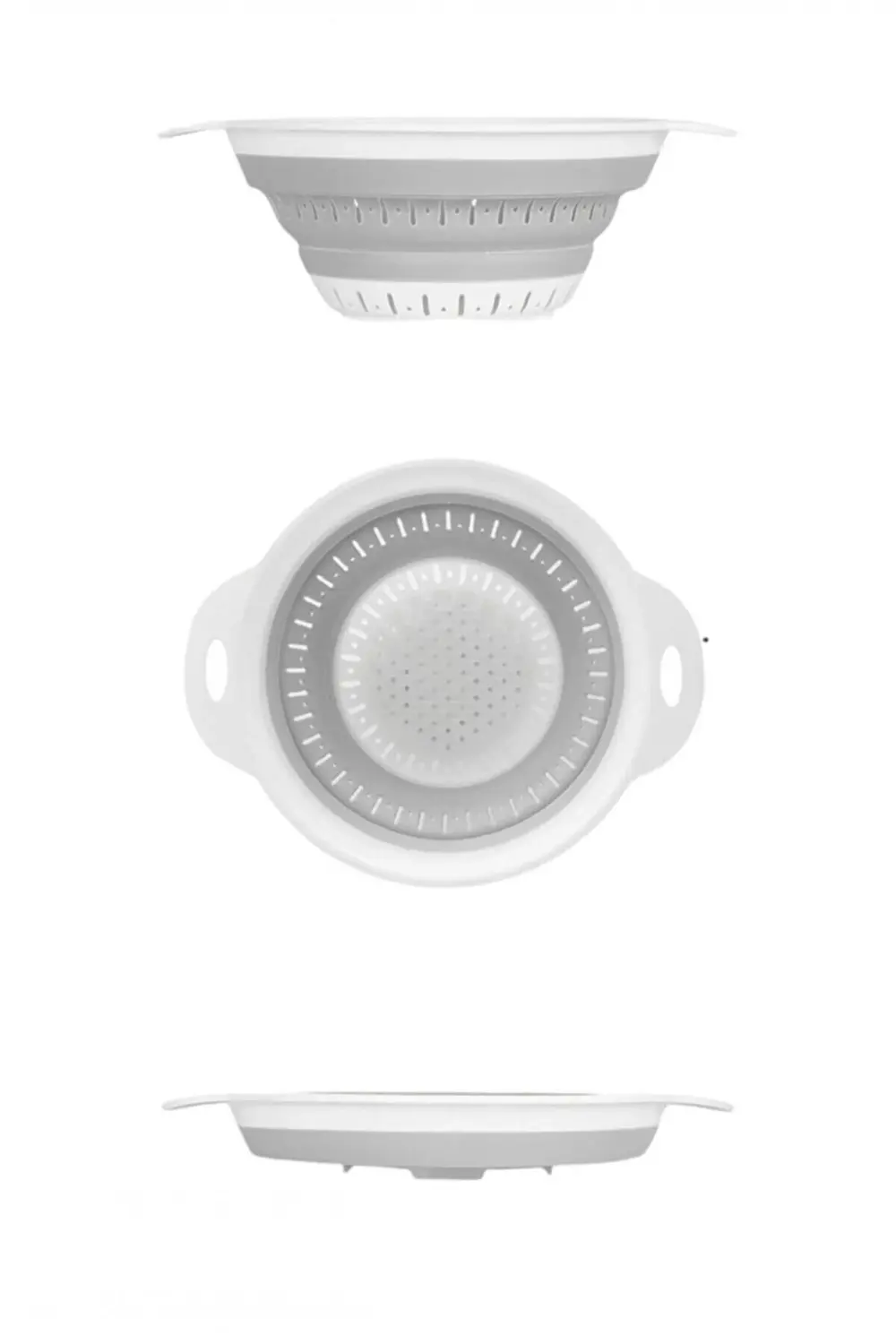 Katlanır Yuvarlak Akordiyon Süzgeç