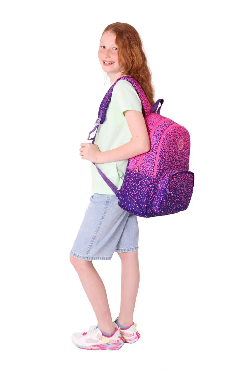 KAUKKO DOTS SIRT ÇANTASI PURFLE