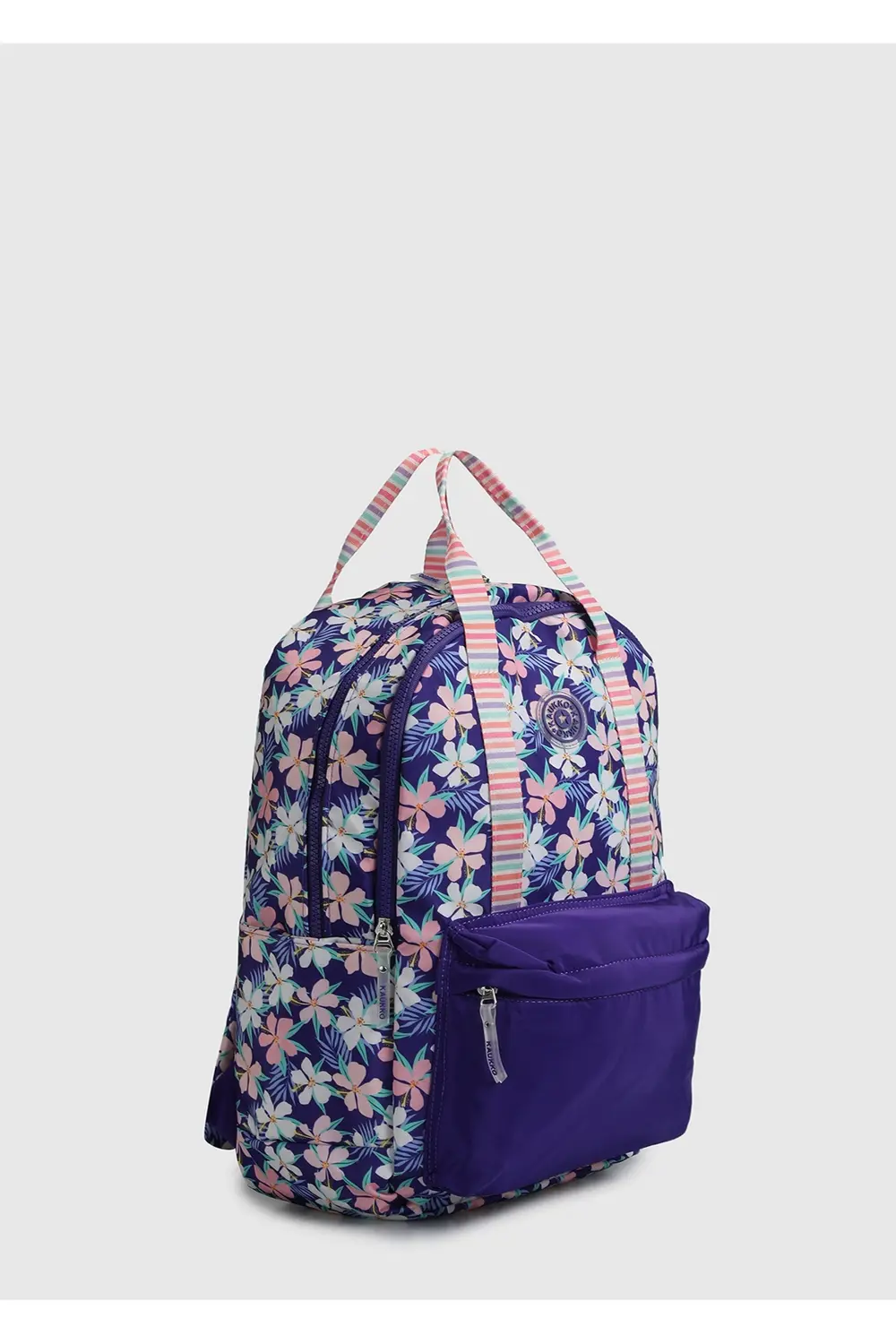 KAUKKO DOUBLE STRIPE SIRT ÇANTASI PURPLE