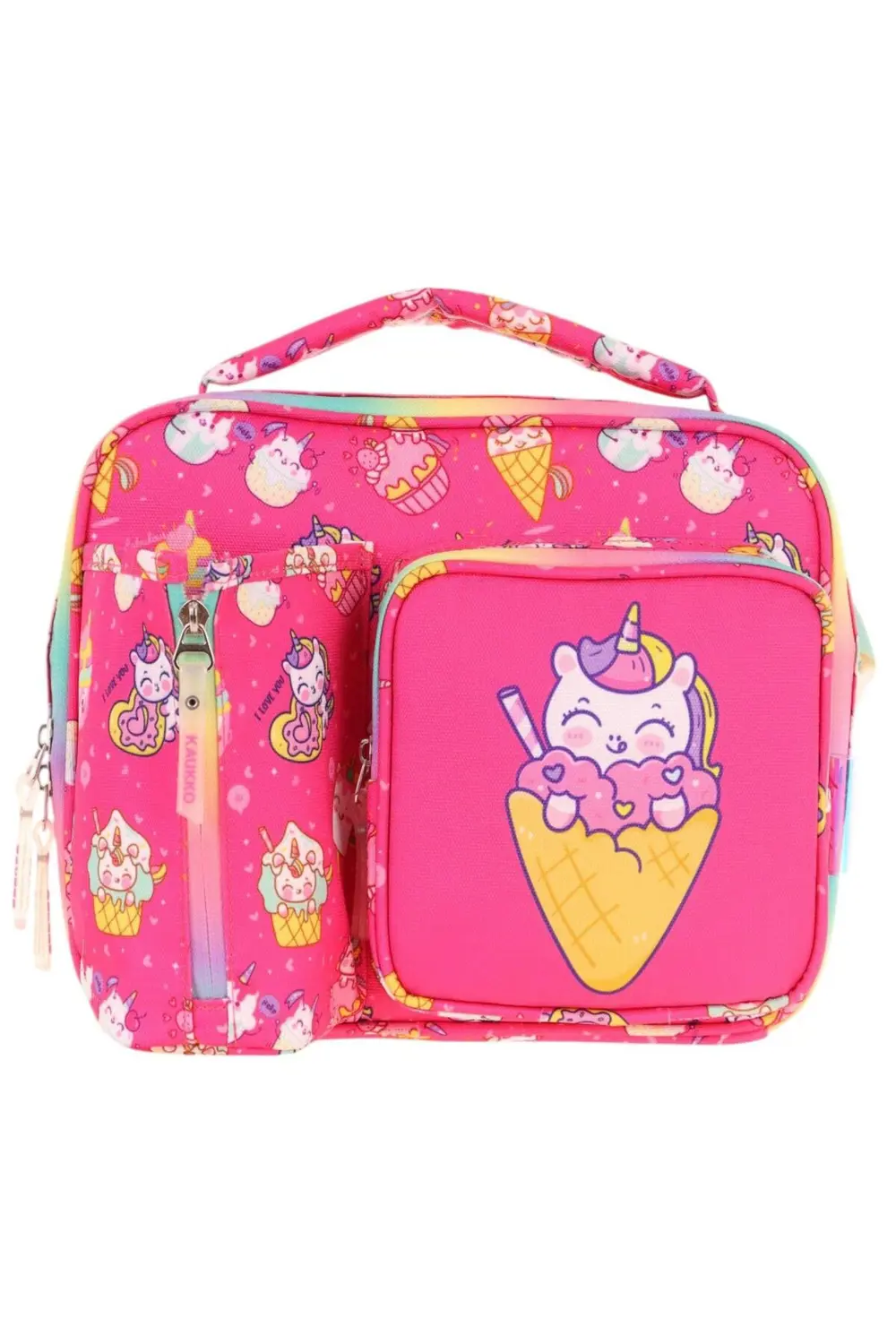 KAUKKO KIDS BESLENME ÇANTASI RUBER İCE CIREAM