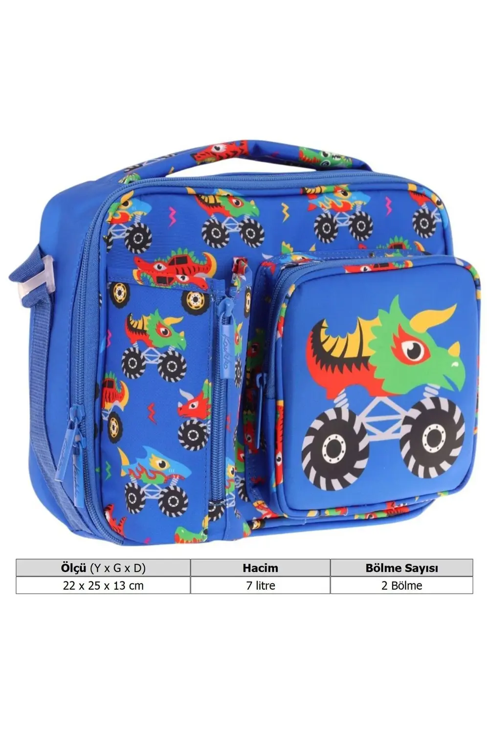 KAUKKO KIDS BESLENME ÇANTASI TOYS MONSTER