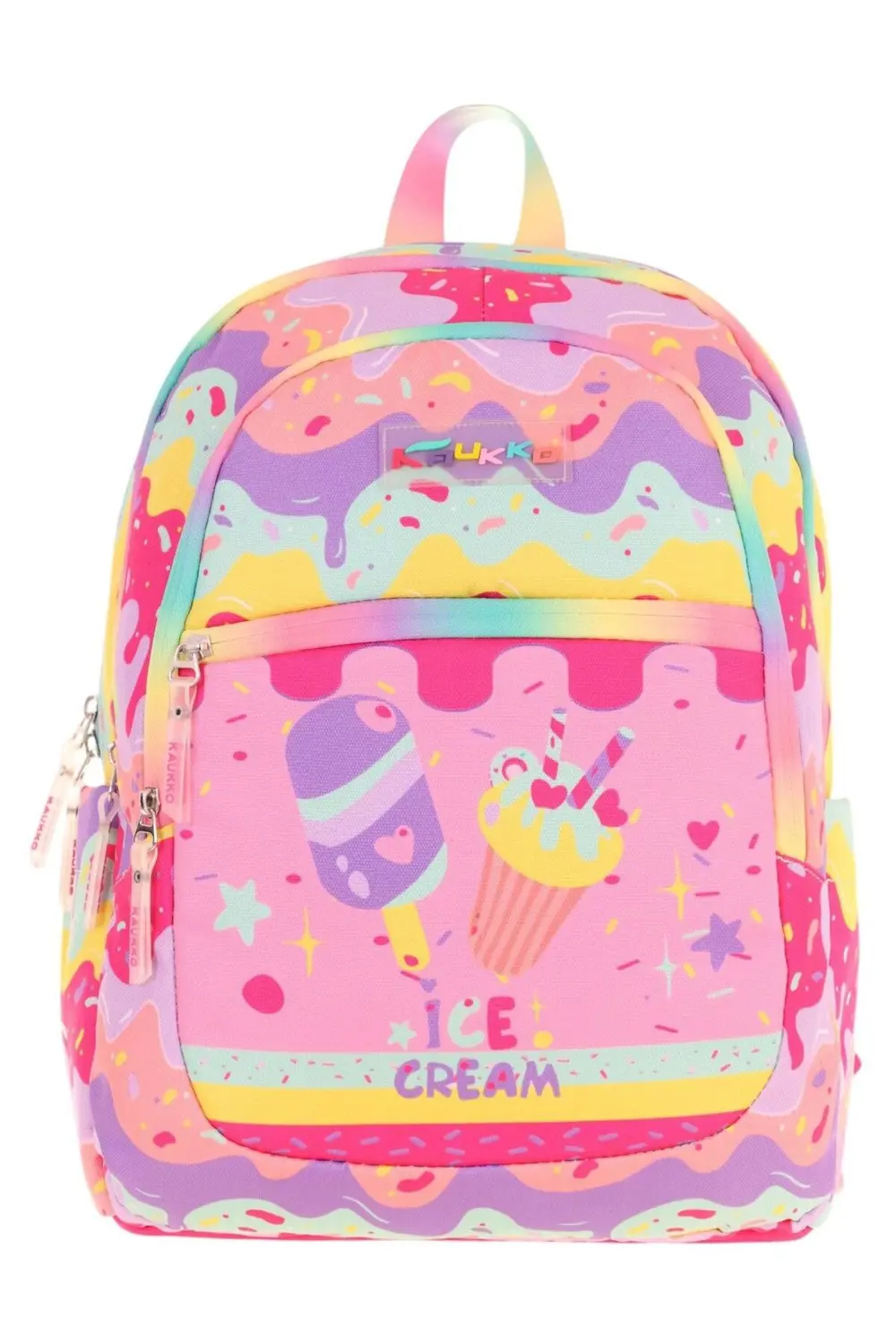 KAUKKO KIDS SIRT ÇANTASI PATERNED ICE CREAM