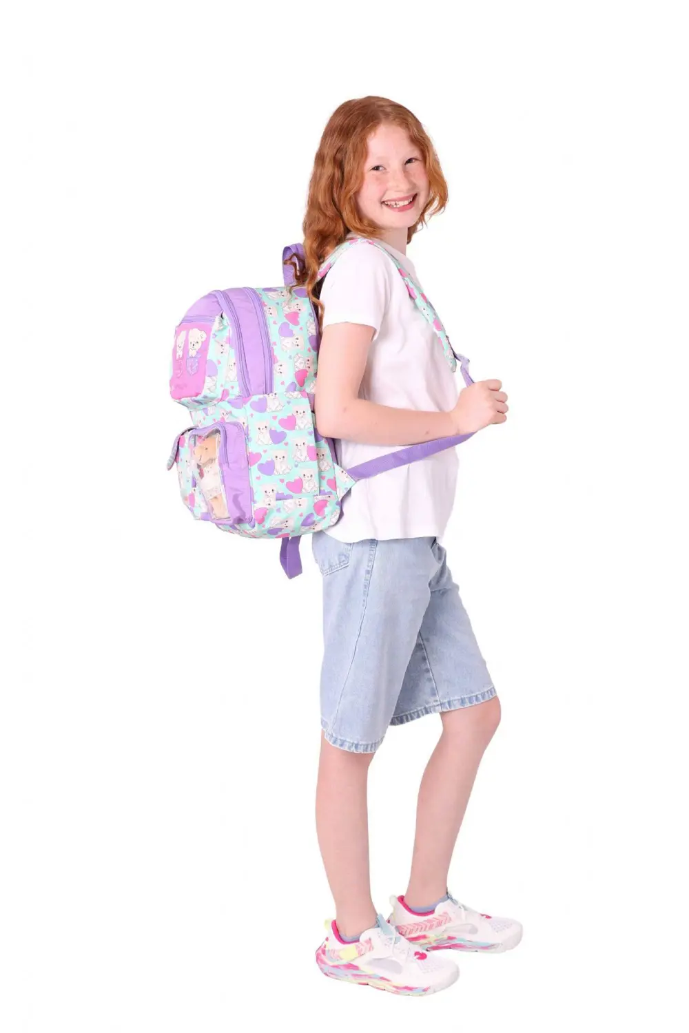 KAUKKO KIDS SIRT ÇANTASI(PLUSH BEAR)