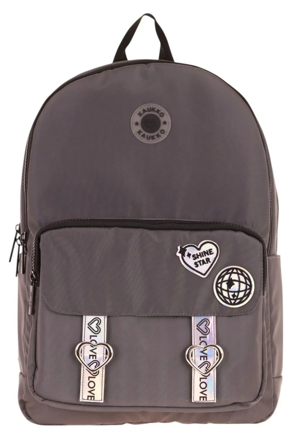 KAUKKO MİRROR SIRT ÇANTASI GRİ