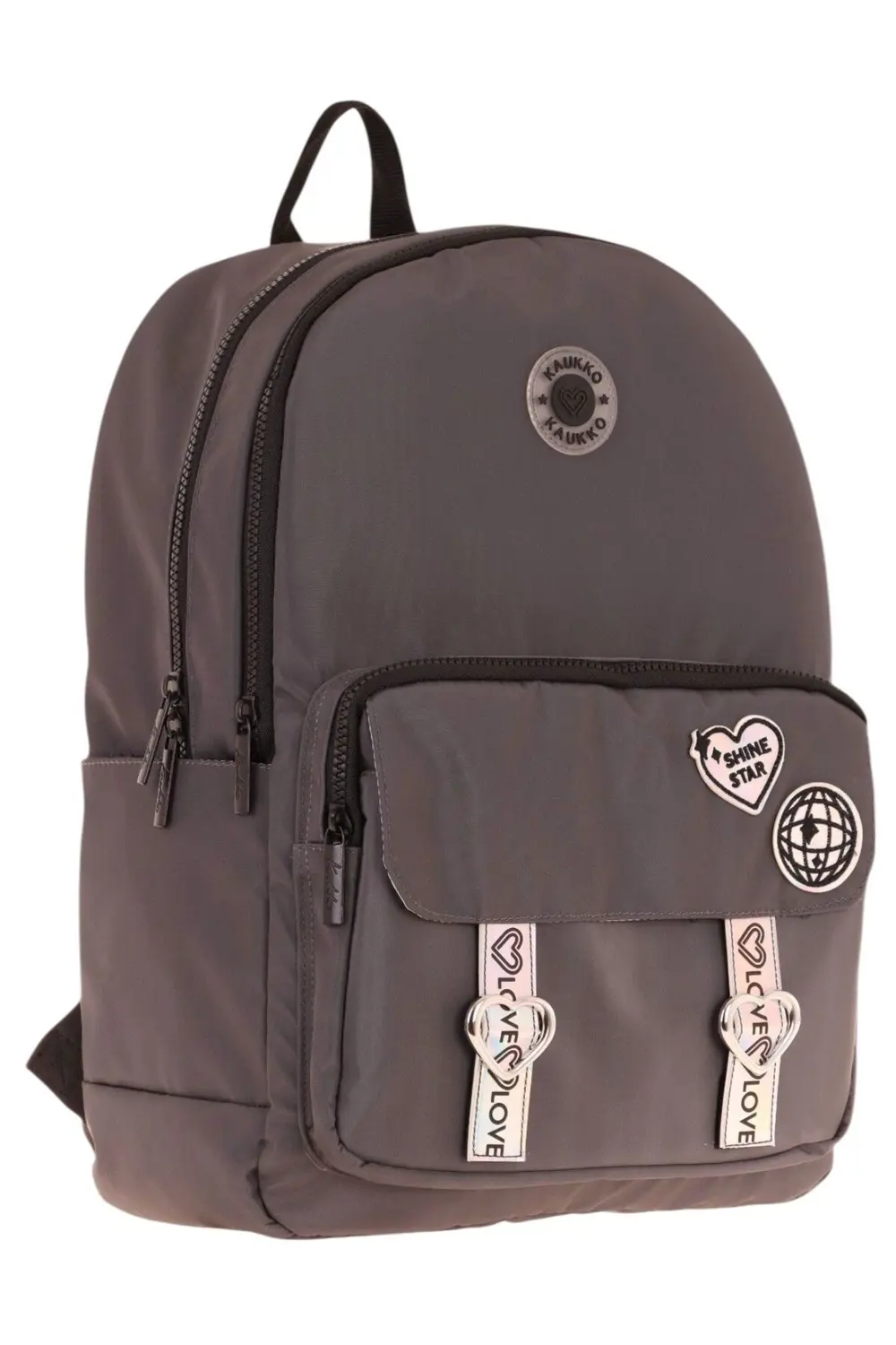 KAUKKO MİRROR SIRT ÇANTASI GRİ