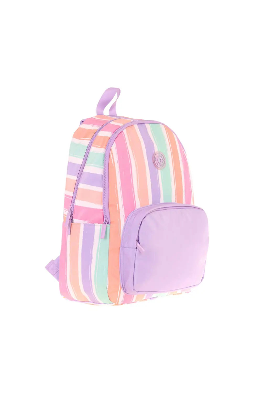 KAUKKO RAINBOW SIRT ÇANTASI LINE LILAC