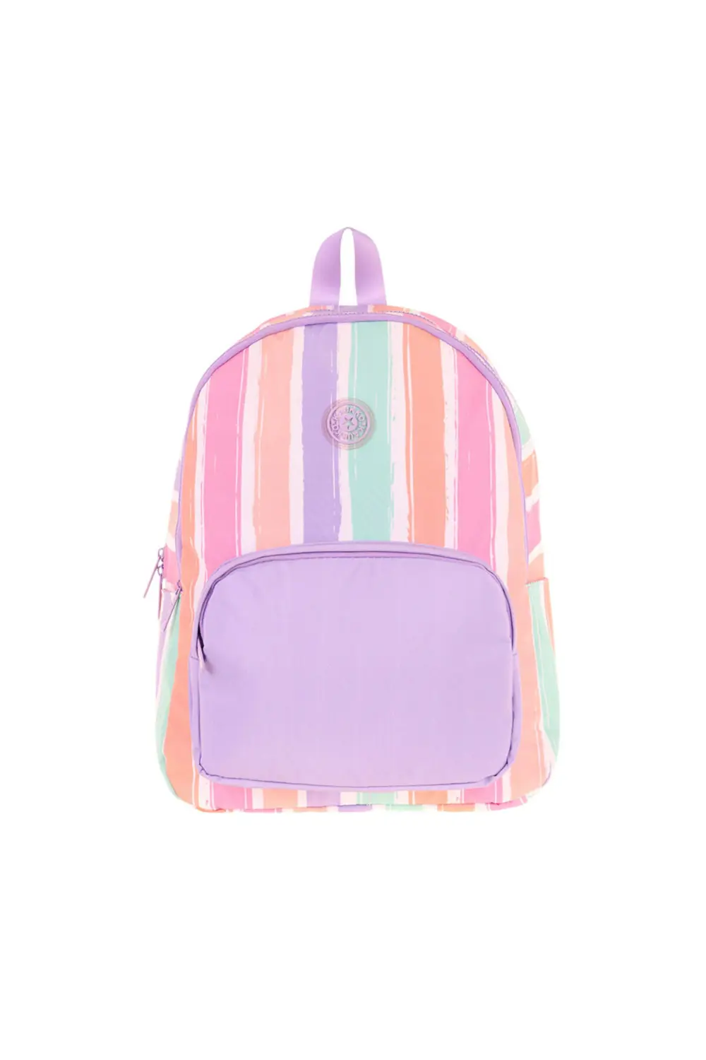 KAUKKO RAINBOW SIRT ÇANTASI LINE LILAC