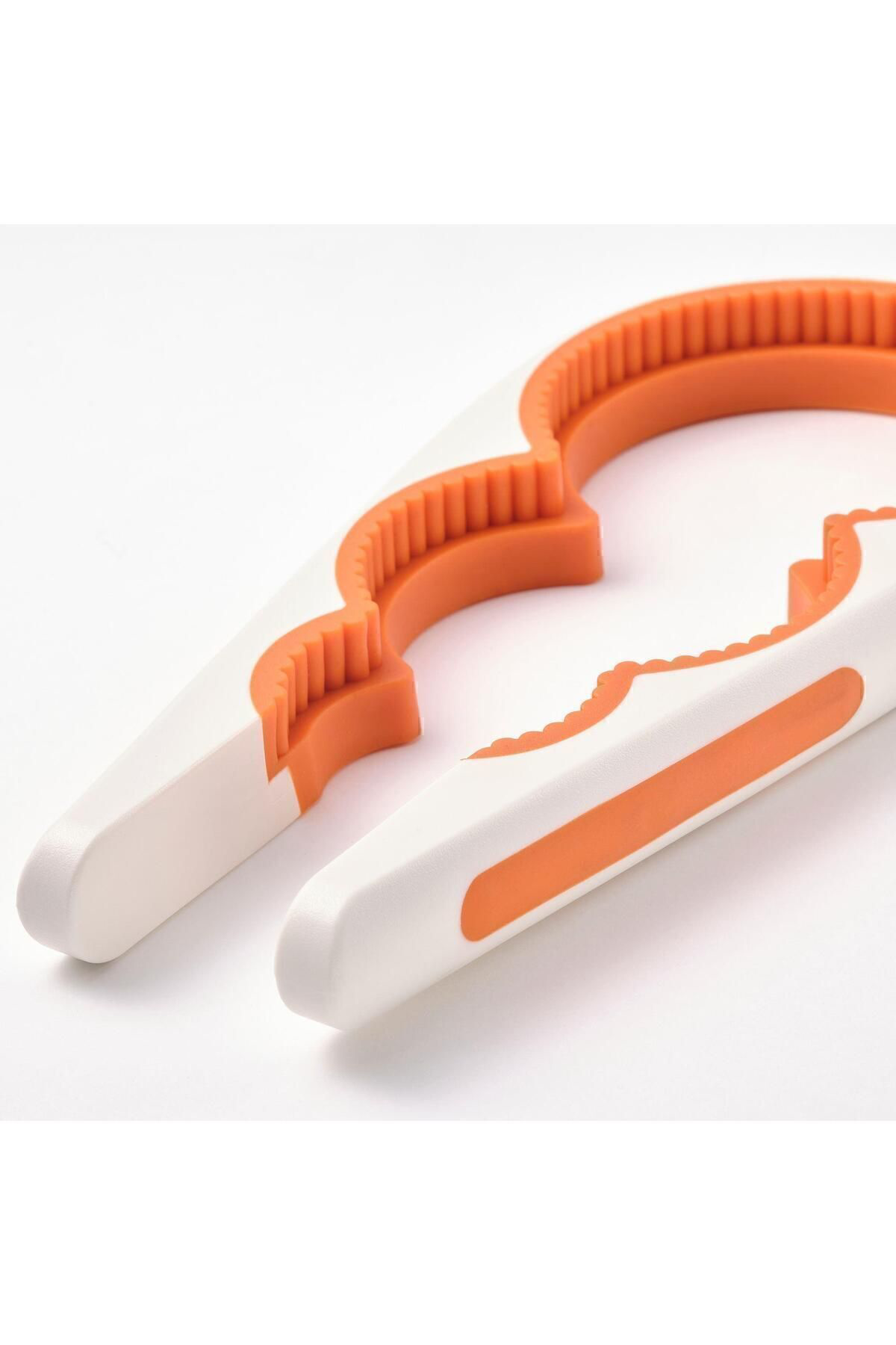 İkea Kavanoz Açacağı, Beyaz-Turuncu 21 Cm Pratik Mutfak Gereçleri