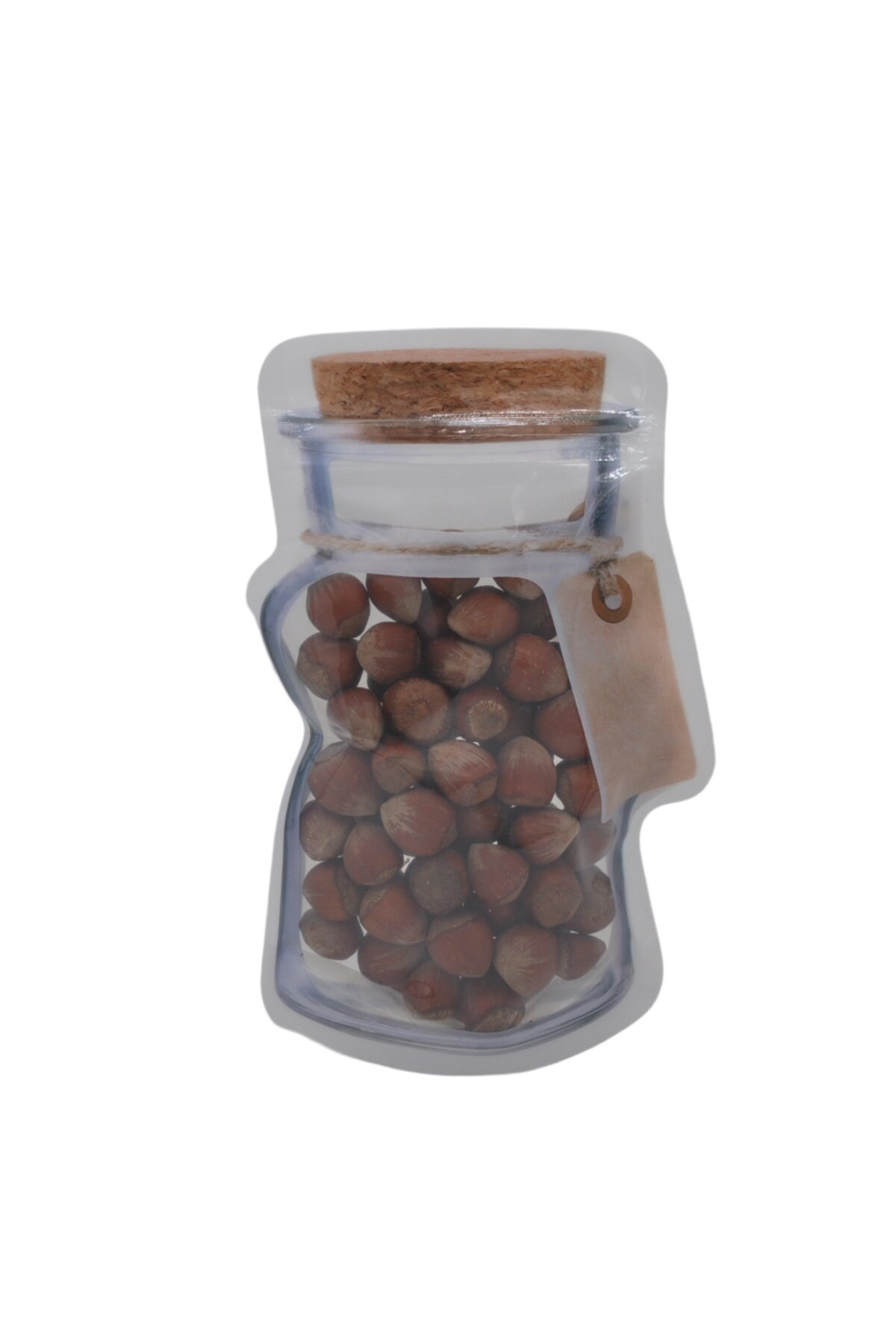 Ok Aksesuar Kavanoz Görünümlü Kilitli Poşet Çıtçıtlı Ve Pratik Torba 4 Adet G