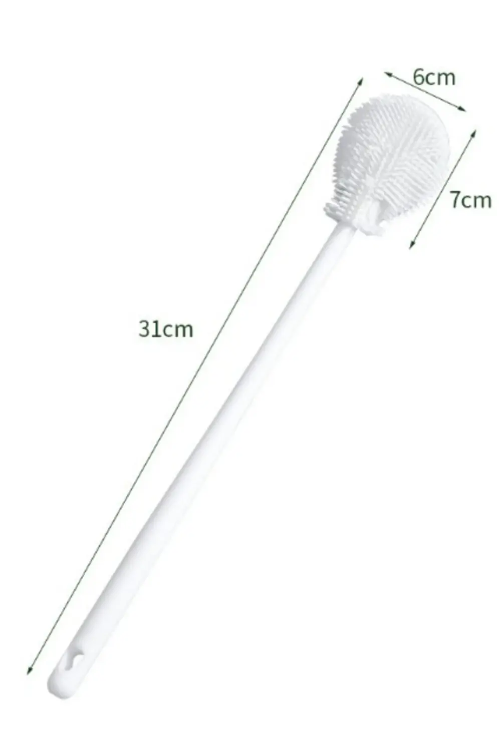 Kavanoz ve Biberon Yıkama Fırçası Silikon