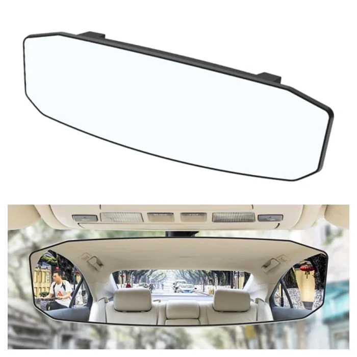 Kavisli Dışbükey Geniş Açılı Araç Dikiz Aynası 299x90mm - Görüş Açısını Artırın