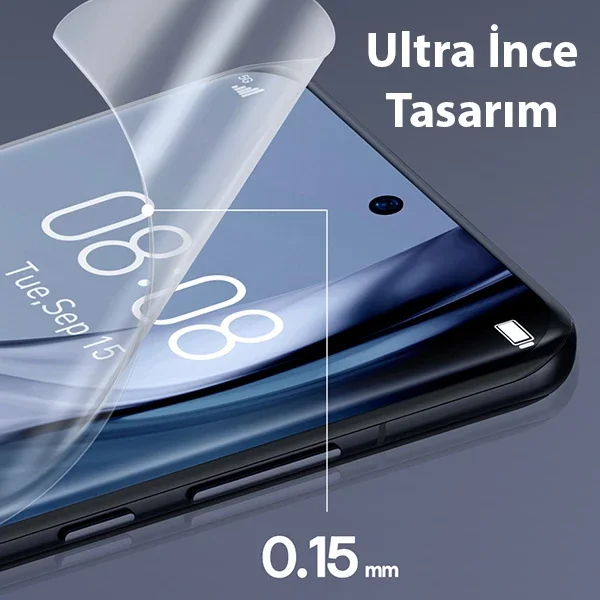 Kavisli Hidrojel Ekran Koruyucu Film Xiaomi Mi 12 Pro 13 Pro Ultra 2'li Paket - Çizilmez Ultra İnce