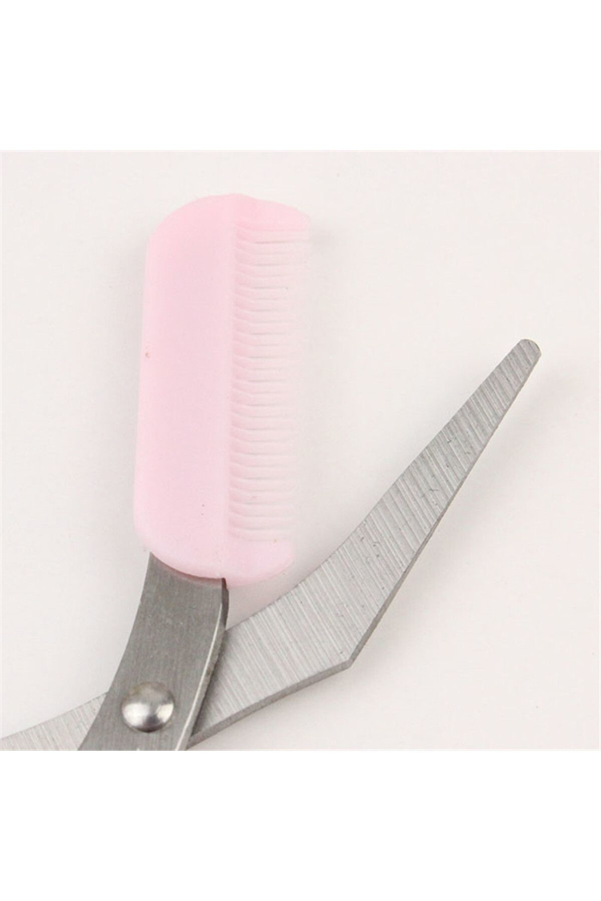 Ok Aksesuar Kavisli Kaş Makasi - Tarakli Kaş Düzelme Makasi Yedek Uçlu Go5060