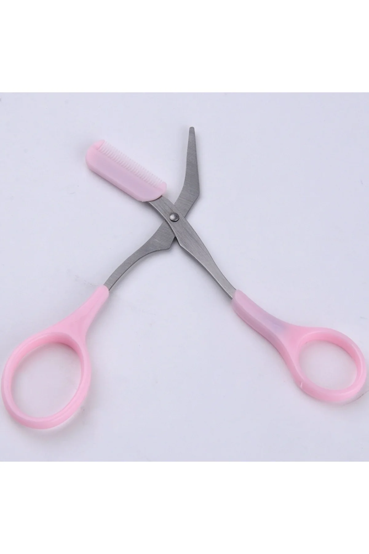 Kavisli Kaş Makası - Taraklı Kaş Düzelme Makası Yedek Uçlu GO5060