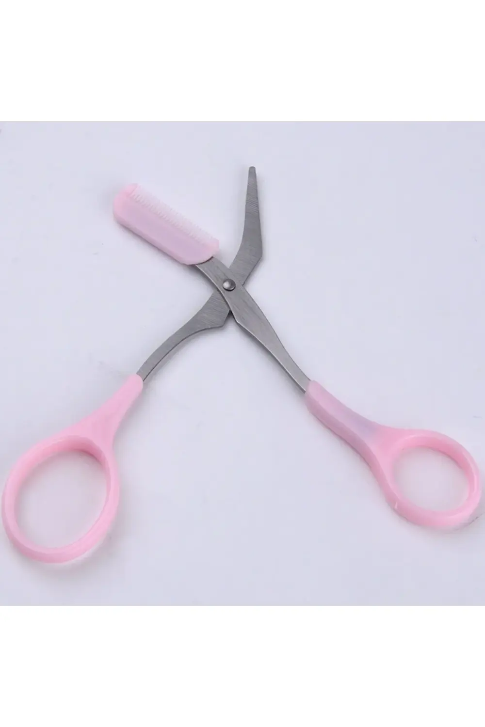 Kavisli Kaş Makası - Taraklı Kaş Düzelme Makası Yedek Uçlu GO5060