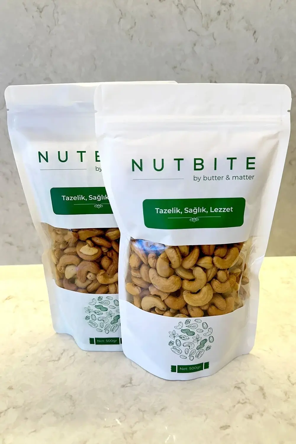 Kavrulmuş Kaju 1kg - Yağlı & Tuzlu - Taptaze Yeni Mahsül - Atıştı