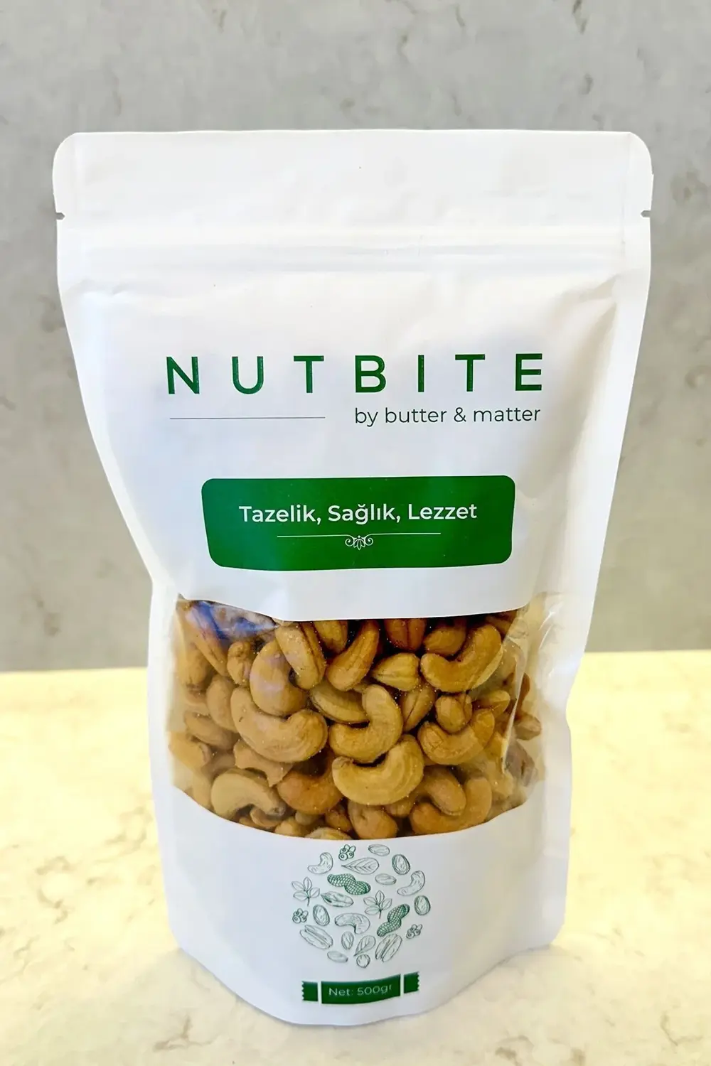 Kavrulmuş Kaju 500gr - Yağlı & Tuzlu - Taptaze Yeni Mahsül - Atış