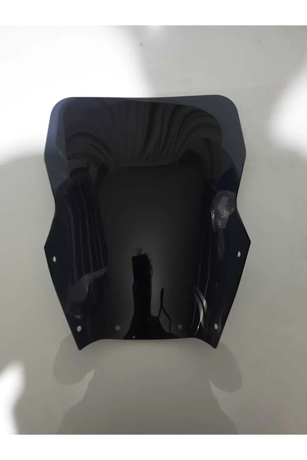 Kawasaki KLE 500 Ön Cam 1991-2004 Model 45cm Siyah Renkli 4mm UZU