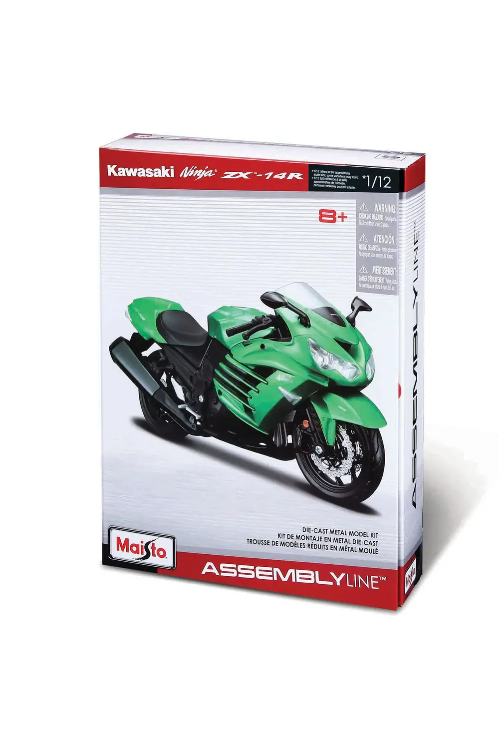 Kawasaki Ninja ZX-14R 1:12 Model Kit Motosiklet