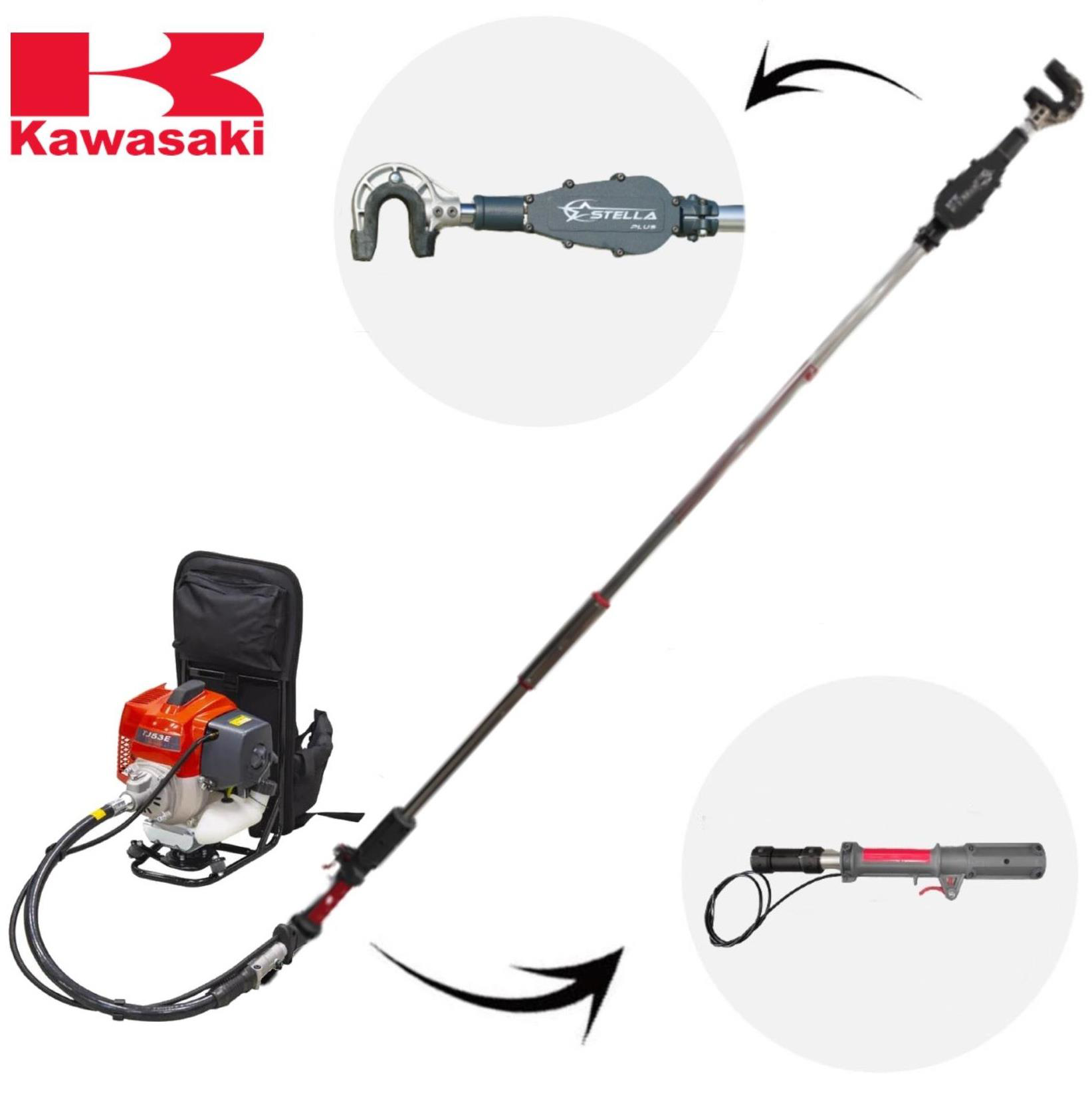 Kawasaki  Tj53 Motorlu Sp-900 Zeytin Hasat Makinasi