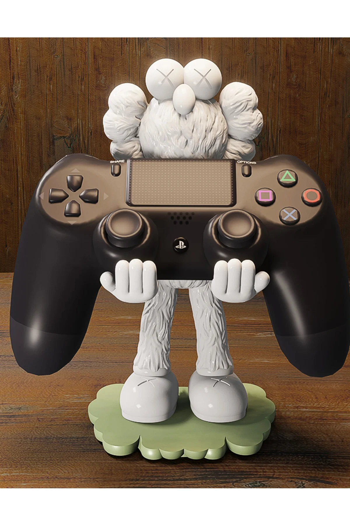 Kaws BFF Konsol Tutucu - Kaws BFF PS Kolu Xbox Kolu Tutucu Büyük 