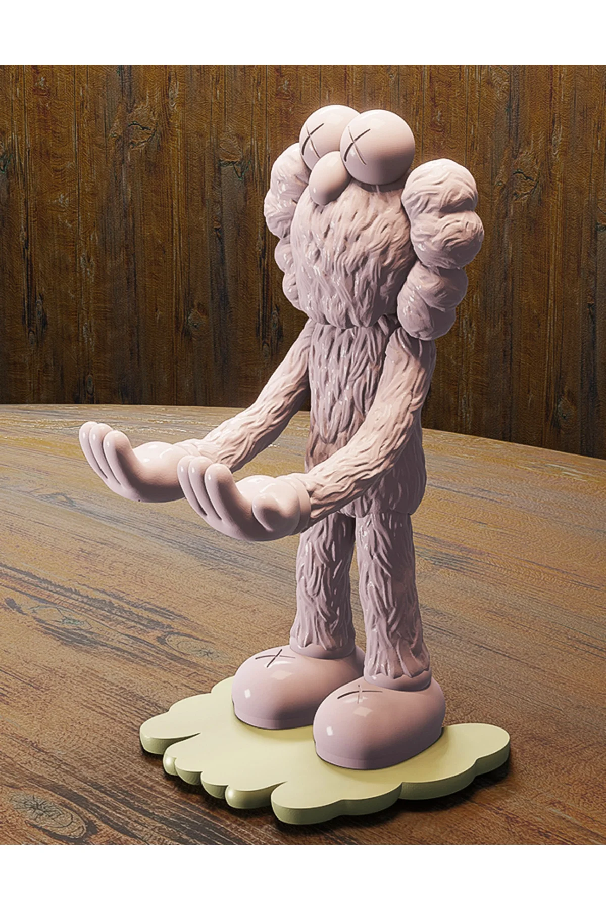 Kaws BFF Konsol Tutucu - Kaws BFF PS Kolu Xbox Kolu Tutucu Büyük 