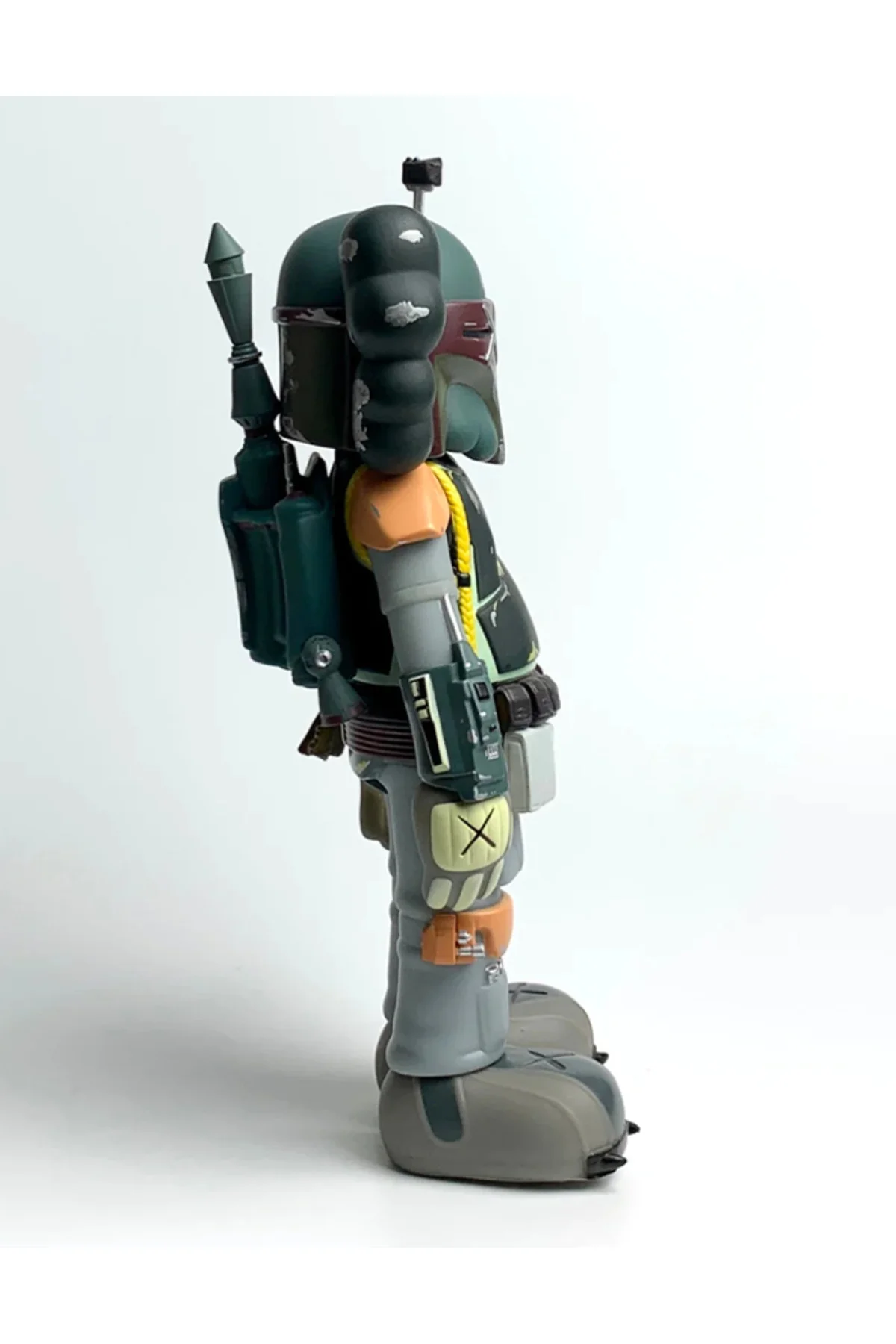 Kaws Boba Fett Figür Kaws Boyalı Figür Kaws Starwars Figür Büyük Boy 20CM