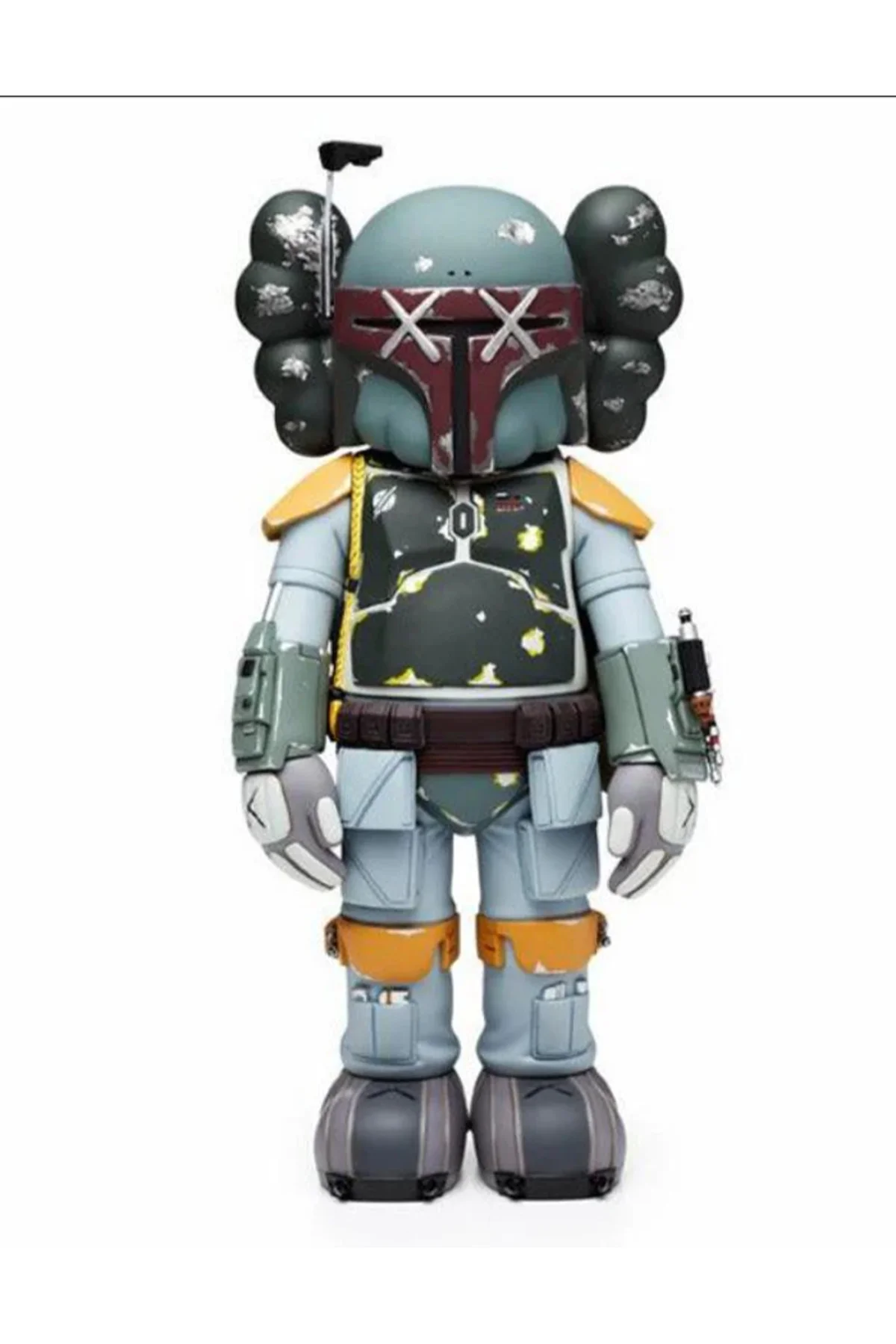 Kaws Boba Fett Figür Kaws Boyalı Figür Kaws Starwars Figür Büyük Boy 20CM