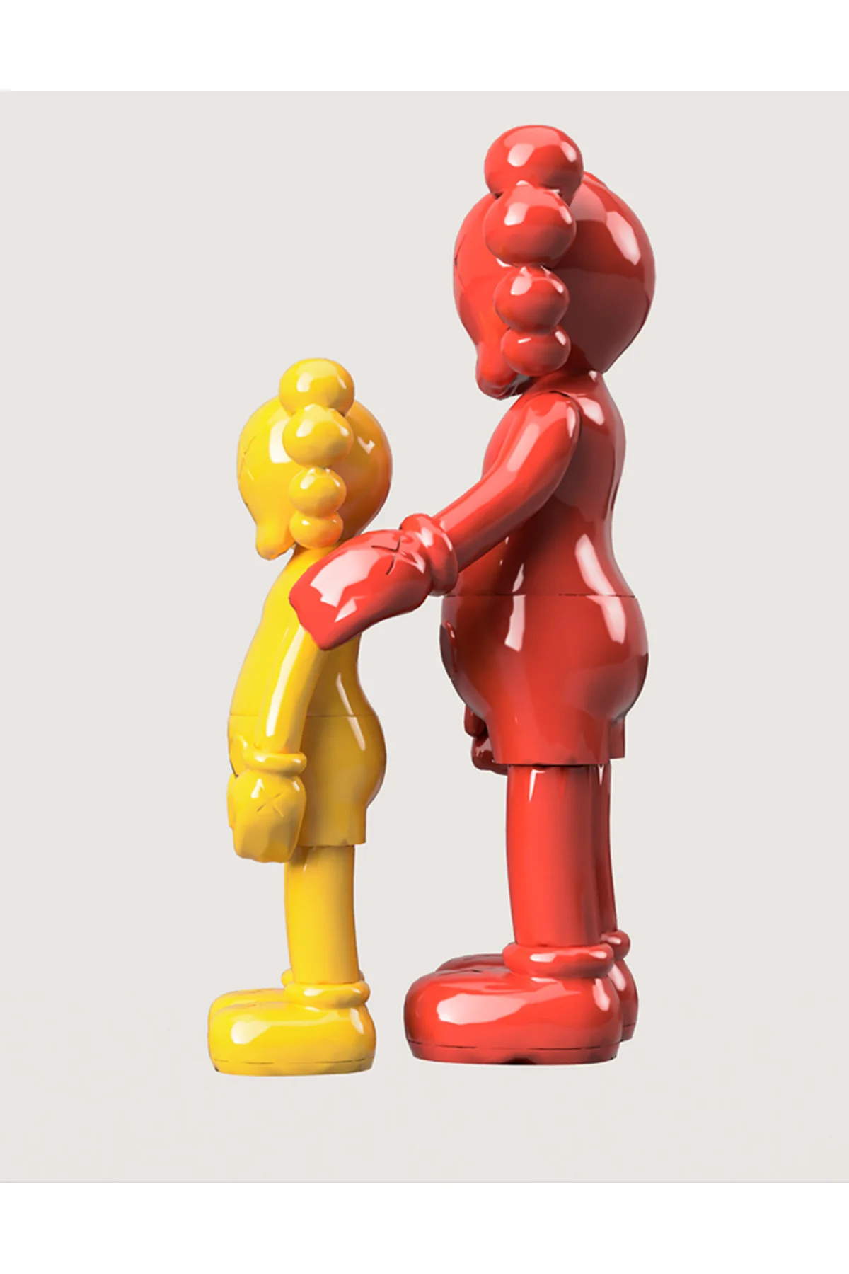 KAWS Çift Boyalı Figür Büyük Boy 20CM