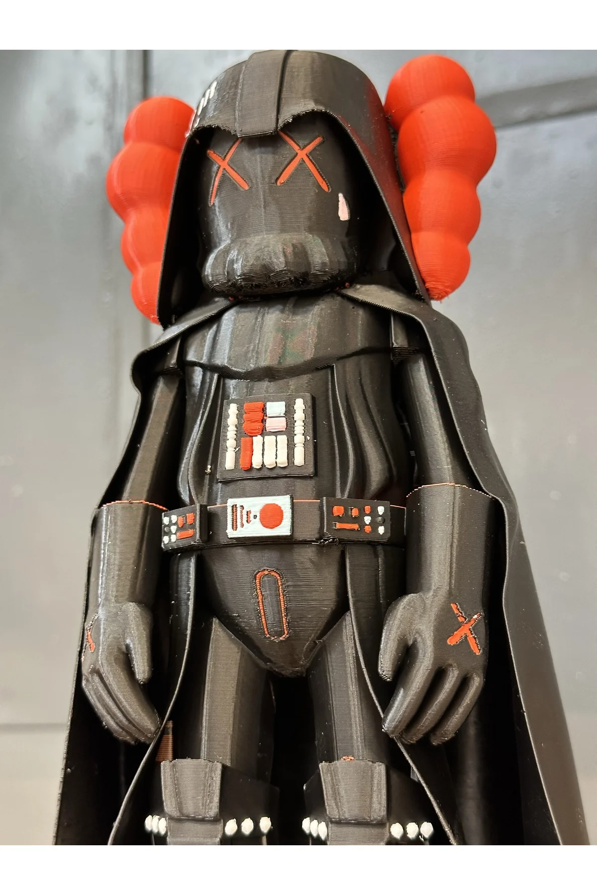 Kaws Darth Vader Figür Kaws Boyalı Figür Kaws Starwars Figür Büyük Boy 20CM