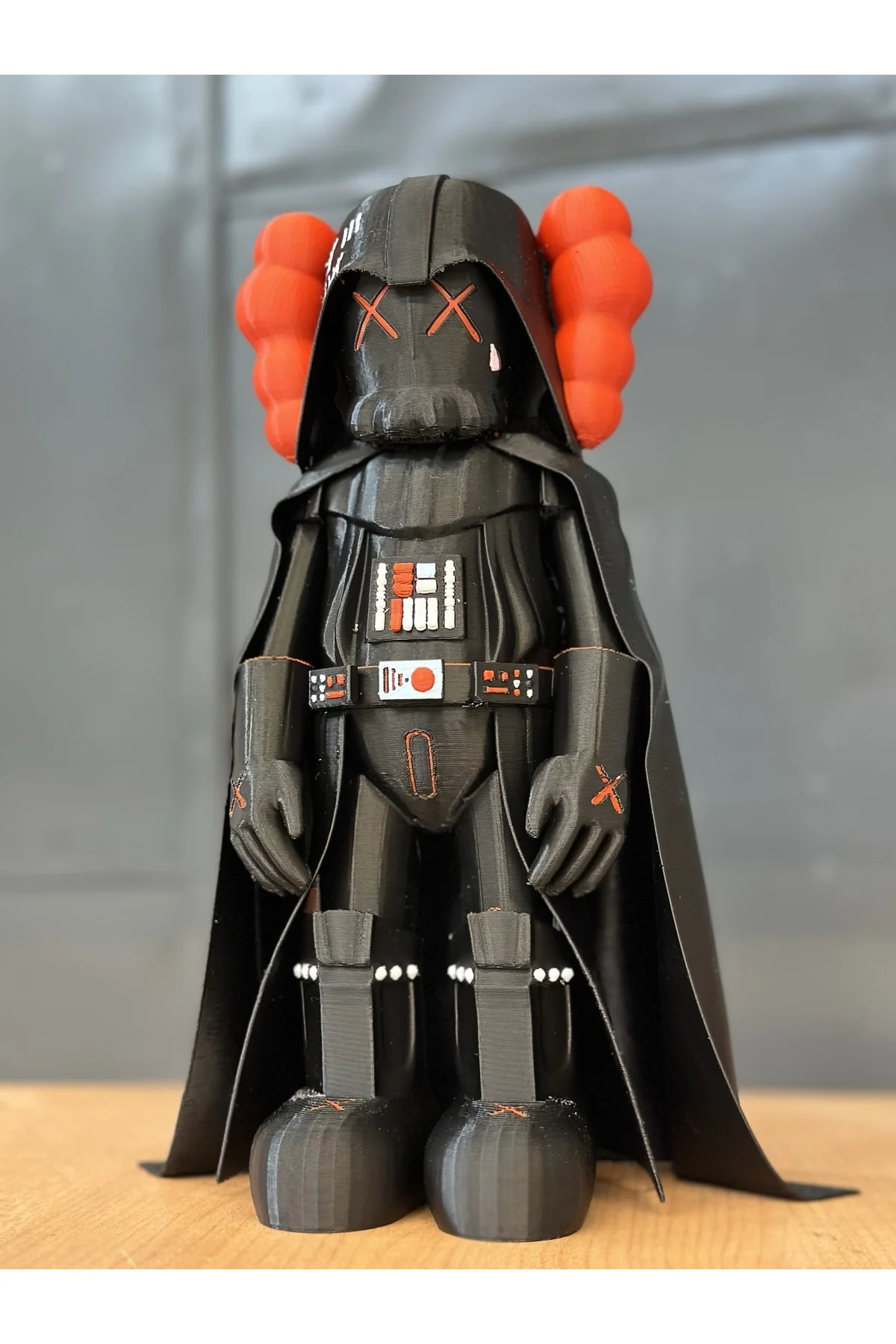 Kaws Darth Vader Figür Kaws Boyalı Figür Kaws Starwars Figür Büyük Boy 20CM
