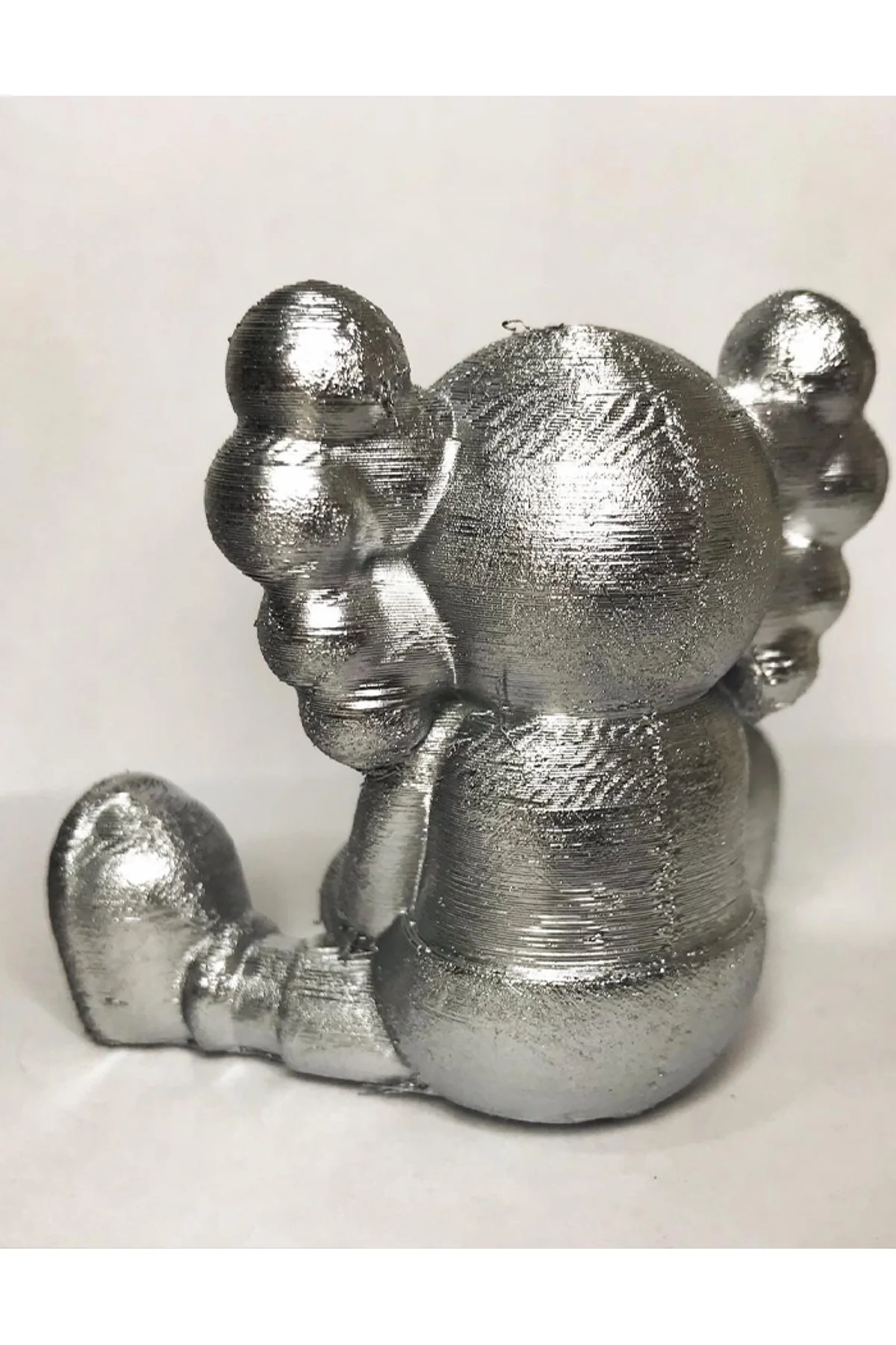 KAWS Para Kesesi Boyalı Figür Zengin Kaws Figür Büyük Boy 20CM