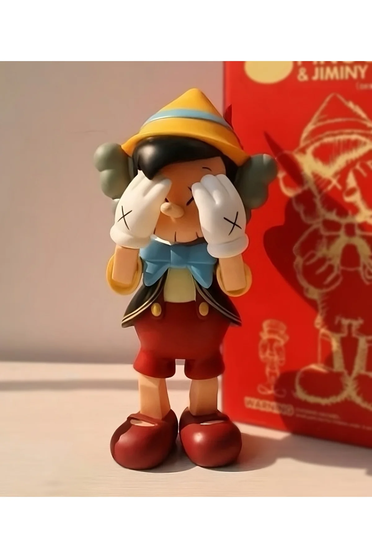 Kaws Pinokyo Boyalı Figür Büyük Boy 20CM