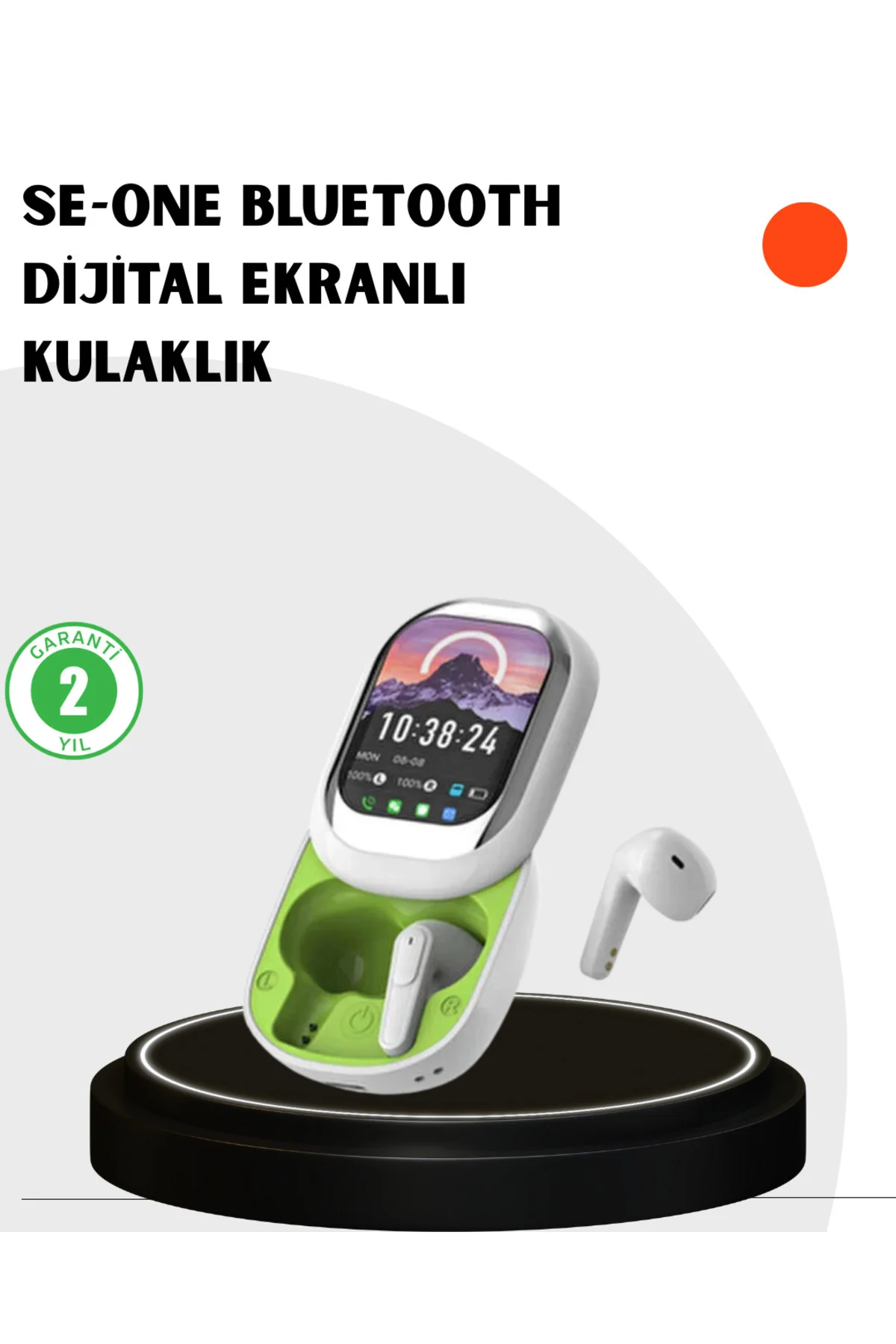Kayar Kapaklı Şarj Kutusu Ve Dokunmatik Ekranlı Bluetooth Stereo 