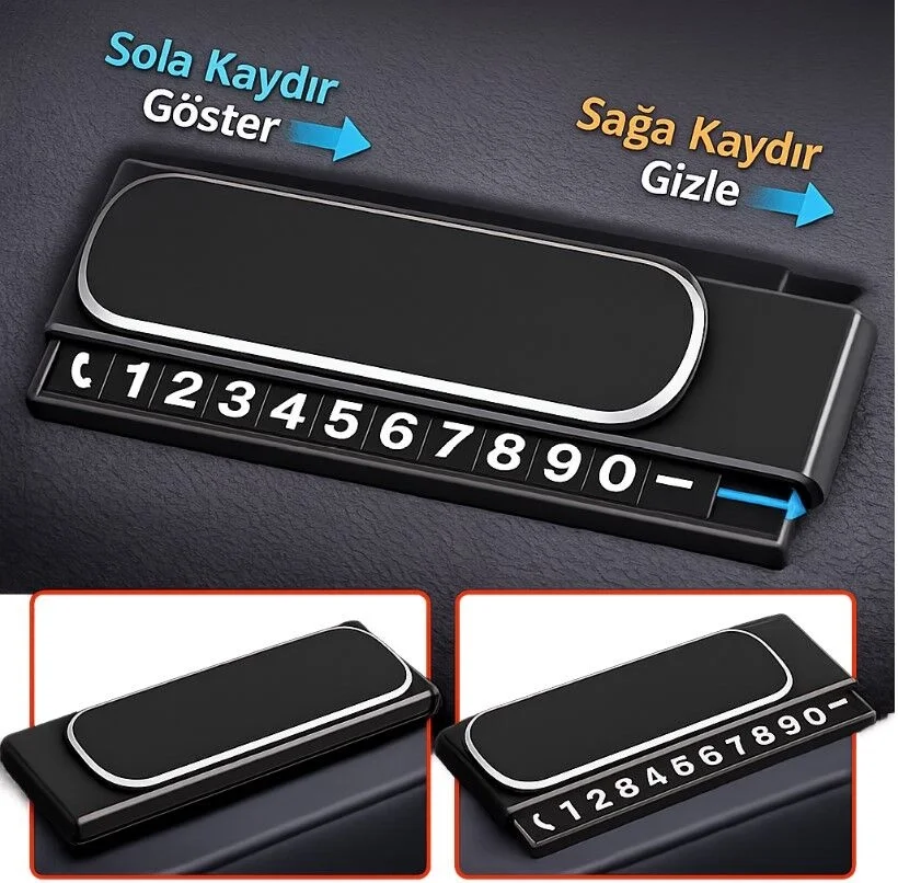 Kayar Kapaklı Torpido Üstü Fosforlu Numaratör