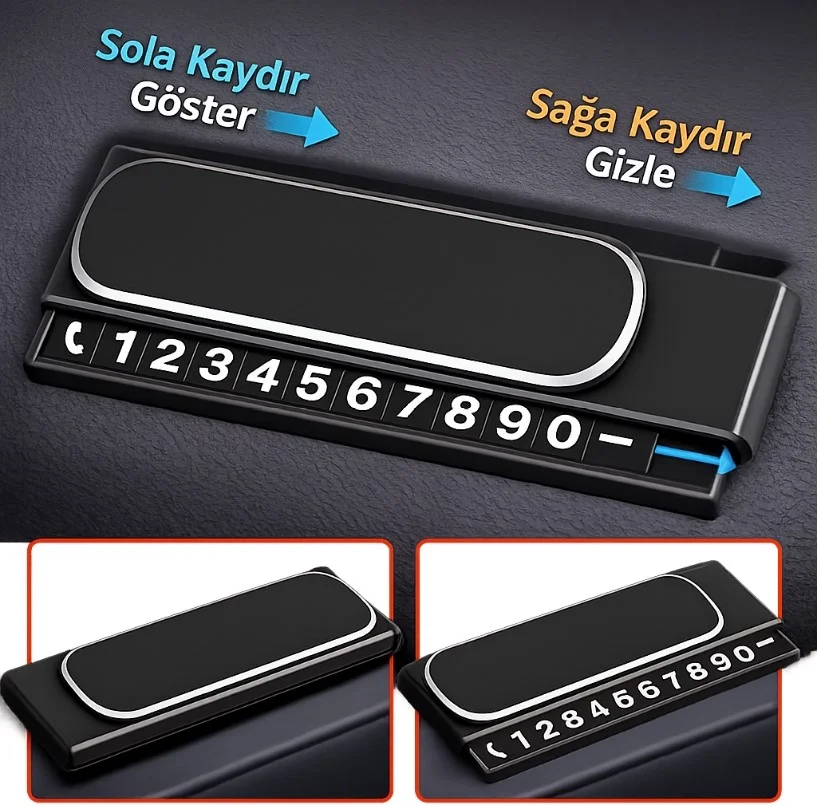 Kayar Kapaklı Torpido Üstü Fosforlu Numaratör Bx40 Fiyatı, Yorumları ve Özellikleri