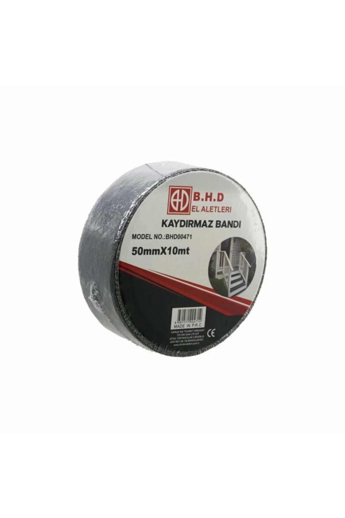 Kaydırmaz Siyah Bant 50 mm X 10 mt