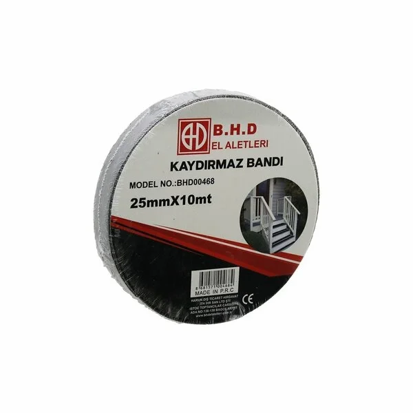 Kaydırmaz Siyah Bant 25 mm X 10 mt Kaydırmaz Siyah Bant 25 mm X 10 mt