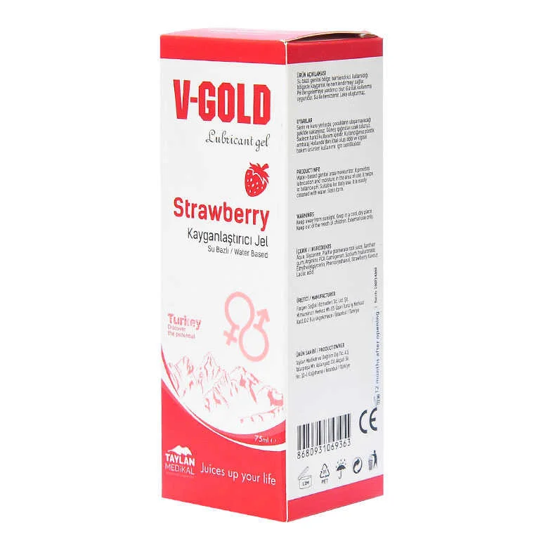 Kayganlaştırıcı Jel Çilekli 75 ML