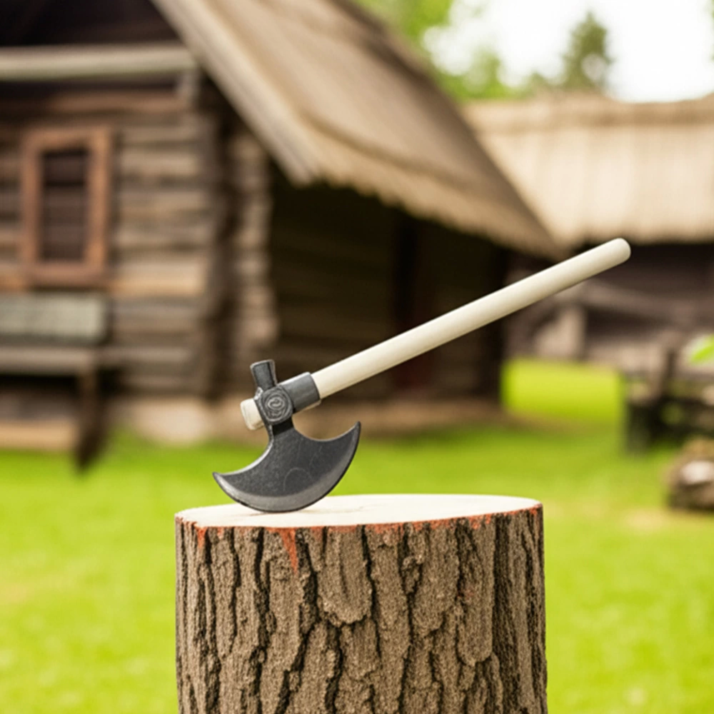 Kayı (ıyı) Damgalı Nacak, Ay Balta – Çekiç Başlı, Küçük Boy, Ahşa Kayı (ıyı) Damgalı Nacak, Ay Balta – Çekiç Başlı, Küçük Boy, Ahşa