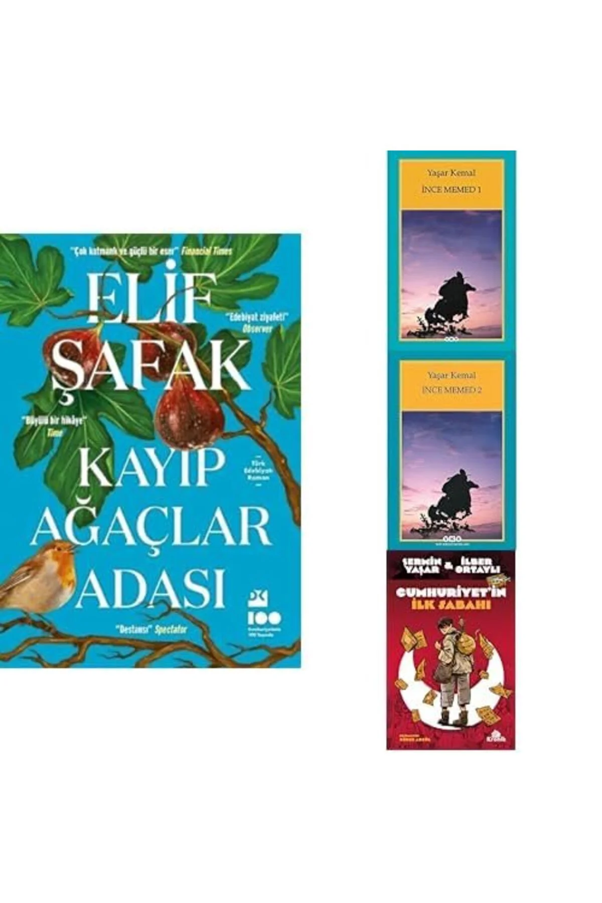 kayip agaclar adasi+ince mehmed 1ince mehmed 2 +cumhuriyetin ilk sabahi=(4kitap) Fiyatı, Yorumları ve Özellikleri