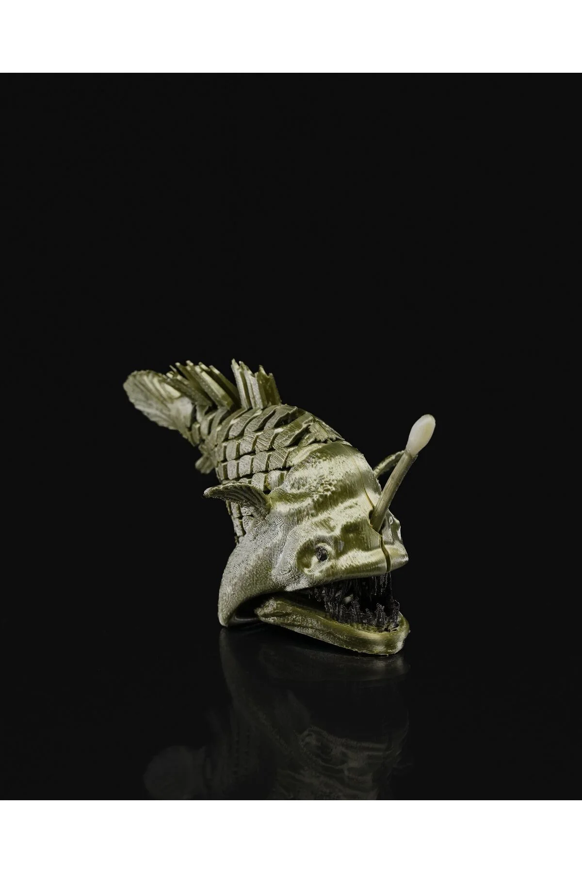 Kayıp Balık Nemo Fener Balığı Anglerfish Standlı Dekoratif Obje 1