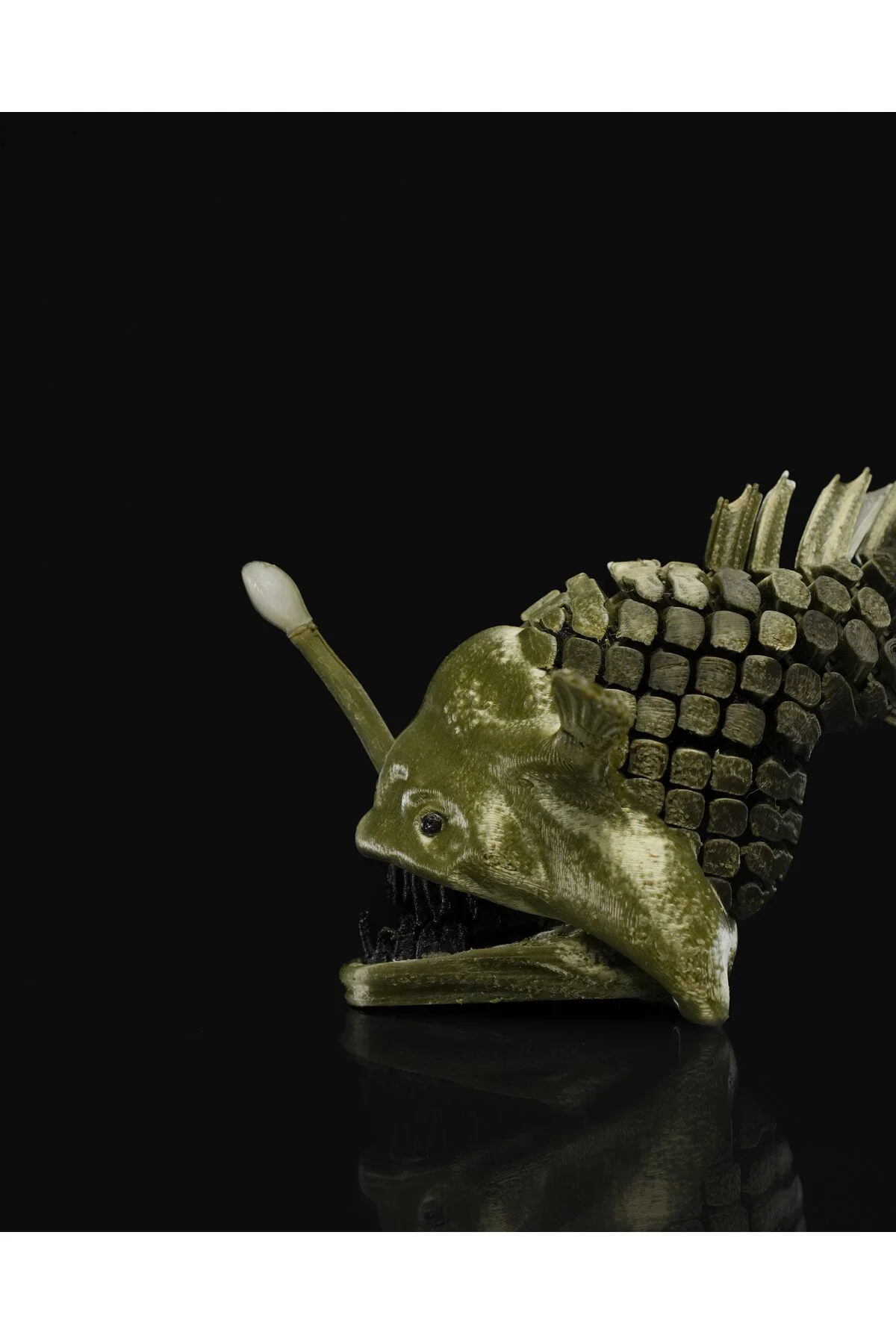 Kayıp Balık Nemo Fener Balığı Anglerfish Standlı Dekoratif Obje 1